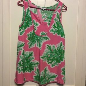 Crown and Ivy coral tank top